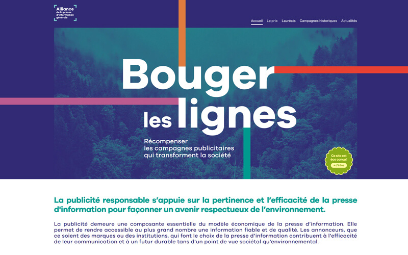 Bouger les lignes